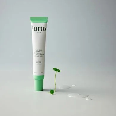 Purito SEOUL Wonder Releaf Centella Eye Cream Unscented – крем під очі з центеллою і пептидами без ефірних олій 30 мл