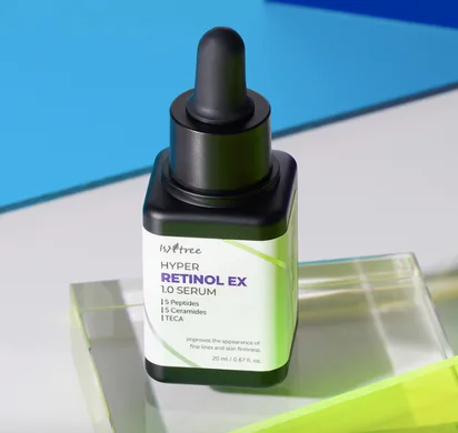Isntree Hyper Retinol EX 1.0 Serum – антиейдж сироватка з ретинолом і бакучіолом