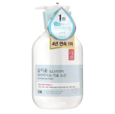 ILLIYOON Ceramide Ato Lotion – зволожуючий лосьйон з керамідами 350 мл