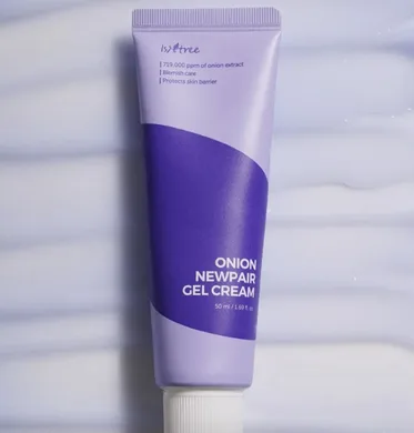 Isntree Onion Newpair Gel Cream – освітлюючий крем проти постакне 50 мл