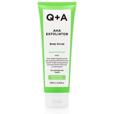 Q+A AHA Exfoliator Body Scrub