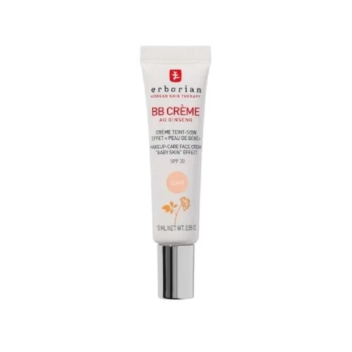 ВВ-крем для обличчя 5 в 1 15 мл Erborian bb cream AU ginseng clair spf 20