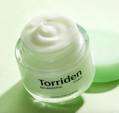 Torriden Balanceful Cica Cream – балансуючий гель-крем для чутливої і комбінованої шкіри 80 мл