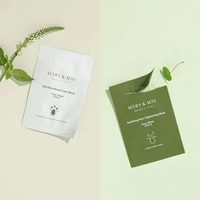 Mary&May Daily Safe Blackhead Clear Nose Pack – міні-маски для очищення пор на носі (одна пара)