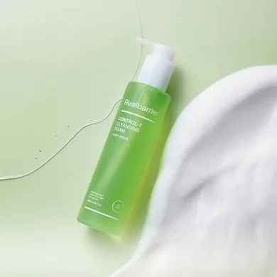 Real Barrier Control-T Cleansing Foam – пінка для вмивання для жирної шкіри 200 мл