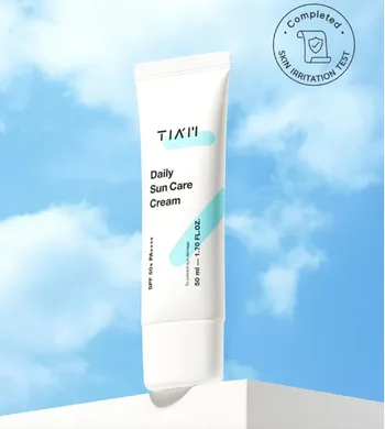 TIA'M Daily Sun Care Cream – сонцезахисний крем з антиоксидантами SPF50+ PA++++