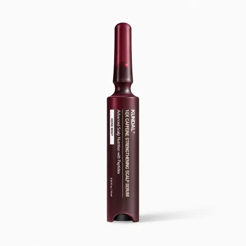 Сироватка для зміцнення шкіри голови з кофеїном 10 мл Kundal 10x caffeine strengthening scalp serum