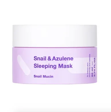 TIA'M Snail & Azulene Sleeping Mask – нічна маска з муцином равлика та азуленом 80 мл