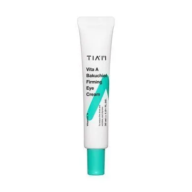 TIA'M Vita A Bakuchiol Firming Eye Cream – розгладжуючий крем під очі з ретинолом та бакучіолом 30 мл