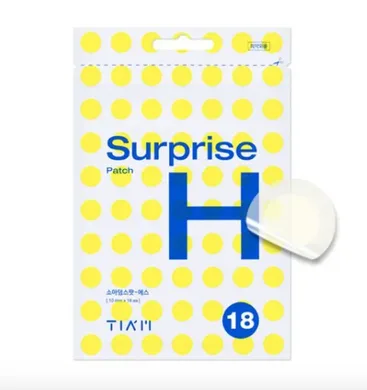 TIA'M Surprise H Patch – патчі проти висипань – тонкі 18 шт. (7х10х12 мм)