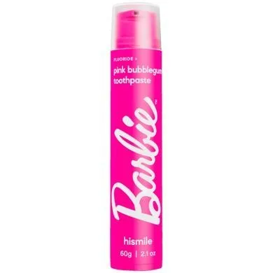 Hismile Barbie Pink Bubblegum Toothpaste