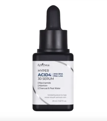 Isntree Hyper Acid 4 AHA BHA PHA LHA 30 Serum – кислотний пілінг 30%