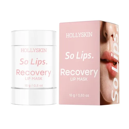 Відновлювальна маска для губ Hollyskin so lips recovery lip mask
