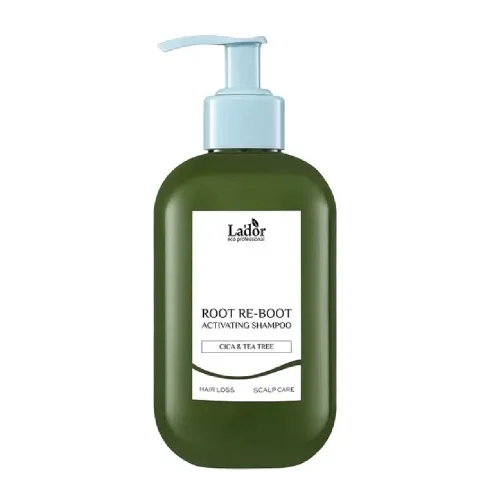 Шампунь з екстрактами центелли та чайного дерева 350 мл Lador root re-boot activating shampoo cica & tea tree