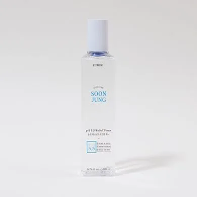 ETUDE (Etude House) Soonjung pH 5.5 Relief Toner – тонер для чутливої шкіри 200 мл