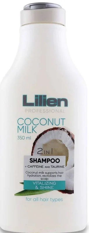 Шампунь Lilien Coconut Milk 2 в 1 для всіх типів волосся 350 мл