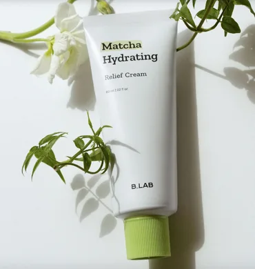 B.LAB Matcha Hydrating Relief Cream – зволожуючий крем для чутливої шкіри з матчею і керамідами 60 мл
