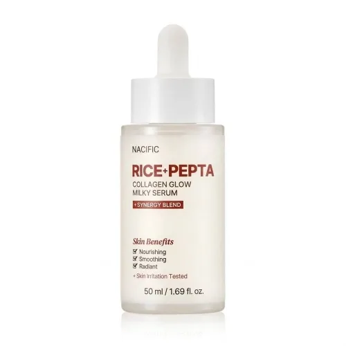 Молочна сироватка з рисом, пептидами та колагеном для сяйва шкіри 50 мл Rice pepta collagen glow milky serum