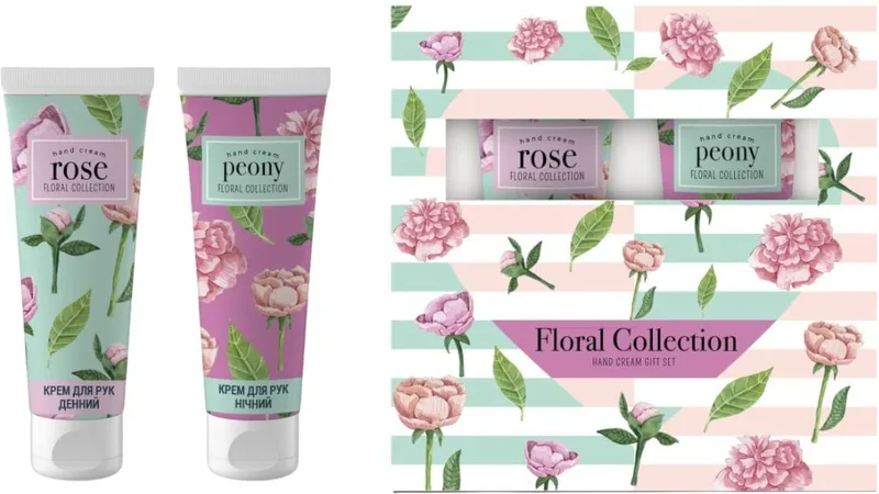 Набір подарунковий VIVAfruts Floral Collection (крем для рук 2 шт. х 60 мл)