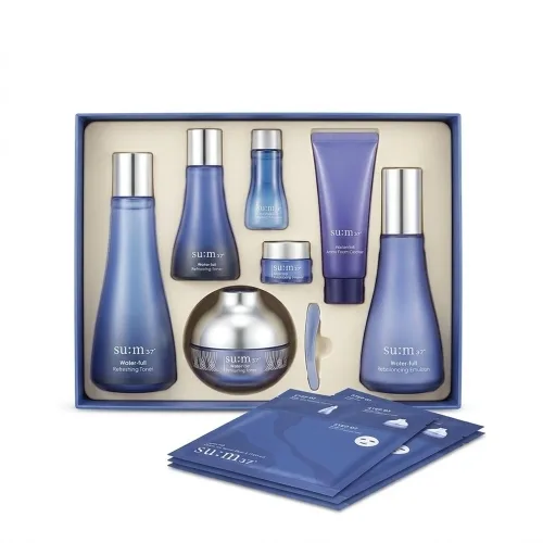 Набір для інтенсивного зволоження шкіри Su:m37 water-full 3-piece set