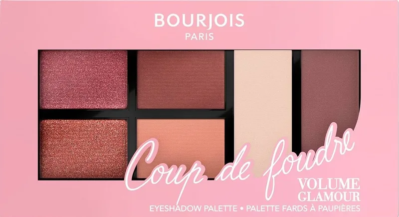 Палетка тіней для очей Bourjois VOLUME GLAMOUR 003, Coup de foudre