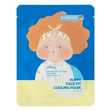 Isntree Puffy Face Fit Cooling Mask – охолоджуюча тканинна маска проти набряків