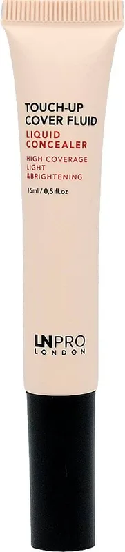 Консилер зі світловідбиваючими частинками LN PRO Touch-Up Cover Fluid Liquid Concealer №101, 15 мл