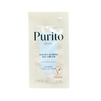 PURITO SEOUL Oat-in Calming Gel Cream – зволожуючий гель-крем з вівсом 2 мл (ПРОБНИК)