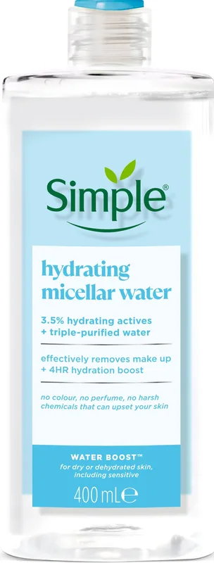 Міцелярна вода Simple Water Boost 400 мл