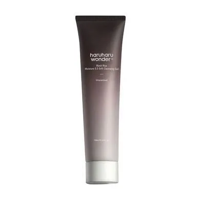 Haruharu Wonder Black Rice Moisture 5.5 Soft Cleansing Gel – гель для вмивання з чорним рисом з pH 5.5
