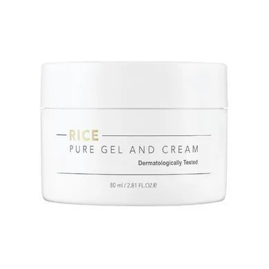 THANK YOU FARMER Rice Pure Gel and Cream – подвійний зволожуючий гель + крем з рисом 80 мл