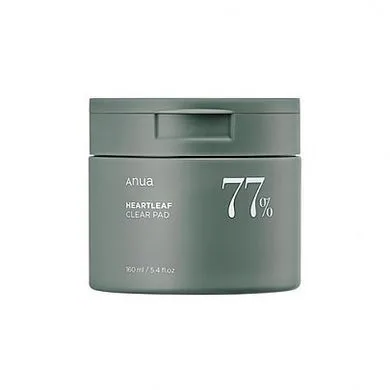Anua Heartleaf 77 Clear Pad – тонер-пади з хауттюйнією серцевидною 77%