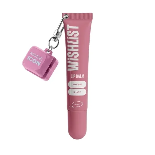 Бальзам-блиск для губ Sweet Candy з брелоком-кнопкою MODE: ICON 10 мл WishList lip gloss balm sweet candy + keychain button Mode: icon