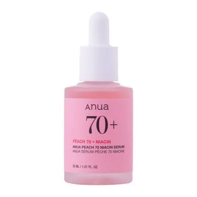 Anua Peach 70 Niacin Serum – освітлююча сироватка з персиком і ніацинамідом 5%