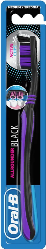 Зубна щітка Oral-B Black 40 Всебічна чистка середньої жорсткості 1 шт.