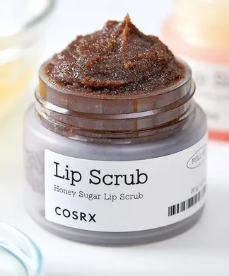 Cosrx Full Fit Honey Sugar Lip Scrub – скраб для губ з какао, медом і цукром 20 г