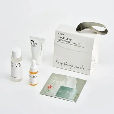 Anua Heartleaf Soothing Trial Kit – подарунковий набір мініатюр