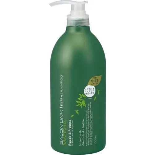 Шампунь із ароматом матча 1000 мл Salon link extra shampoo matcha scent
