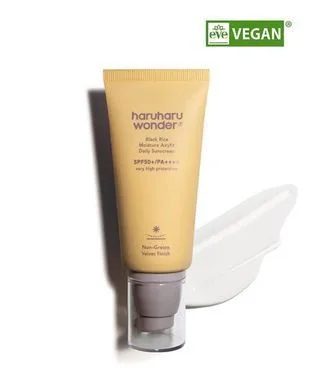 Haruharu Wonder Black Rice Moisture Airyfit Daily Sunscreen – сонцезахисний крем з чорним рисом SPF50+ PA++++