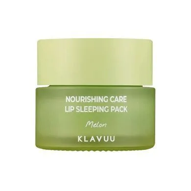 KLAVUU Nourishing Care Lip Sleeping Pack – живильна маска для губ Melon (диня)