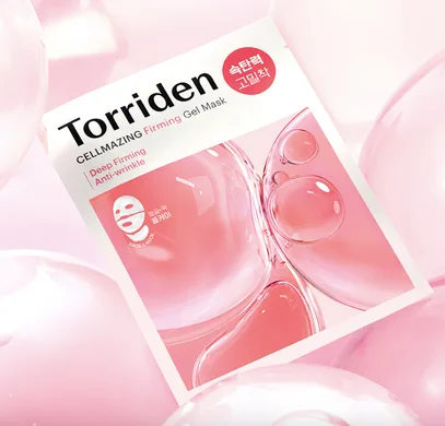 Torriden Cellmazing Firming Gel Mask – гелева маска для пружності шкіри обличчя та шиї