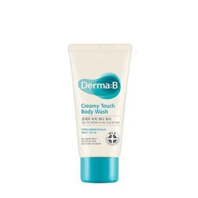 Derma:B Creamy Touch Body Wash – зволожуючий гель для душу (30 мл, міні)