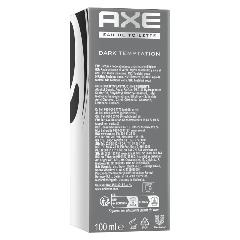 AXE туал. вода Dark Temptation, 100мл