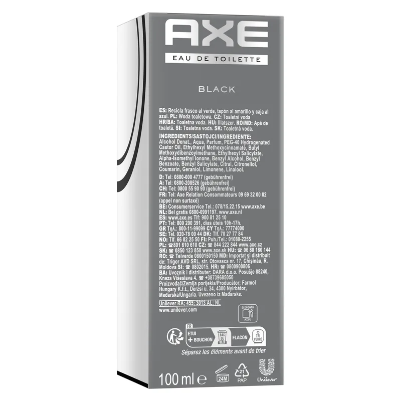 AXE туал. вода Black, 100мл