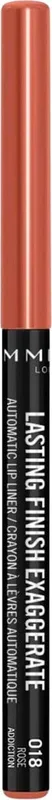 Олівець для губ Rimmel Lasting Finish Exaggerate 018 Rose Addiction 0.35 г