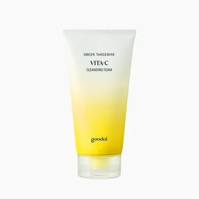 Goodal Green Tangerine Vita C Cleansing Foam – освітлююча пінка для вмивання з вітаміном С 150 мл
