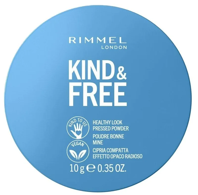 Пудра для обличчя RIMMEL Kind & Free Pressed Powder компактна відтінок 01 Translucent 10 г
