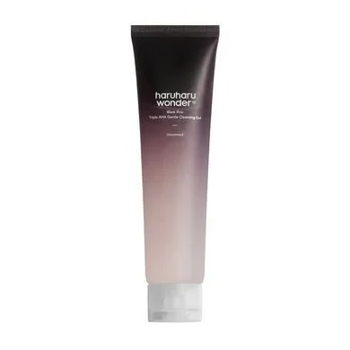 Haruharu Wonder Black Rice Triple AHA Gentle Cleansing Gel – гель для вмивання з чорним рисом і AHA кислотами