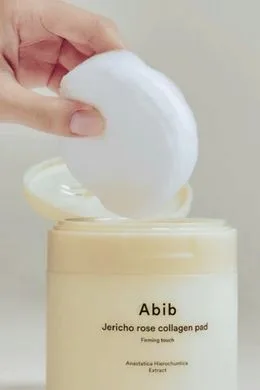Abib Jericho Rose Collagen Pad Firming Touch – зволожуючі пади з колагеном (2 шт.) (УЦІНКА: термін придатності до 07.12.2026)