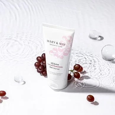 Mary&May Vegan Low pH Hyaluronic Gel to Foam Cleanser – гель для вмивання з низьким pH 150 мл